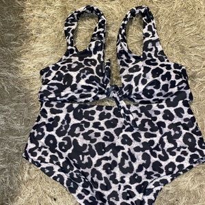 Two piece bathing suit